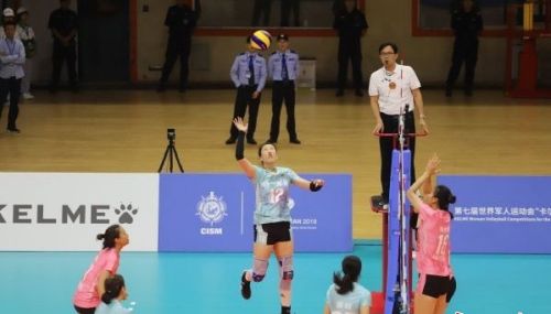 軍運會女子排球測試賽舉行，8天后迎來正式比賽(圖3)